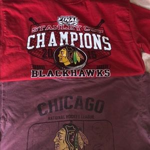 Chicago Blackhawks T-shirt bundle!